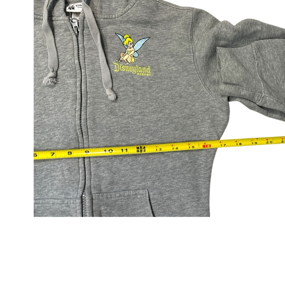 Disney Gray Hoodie with Tinkerbell Embroidered Design Women’s Small - Picture 4 of 5